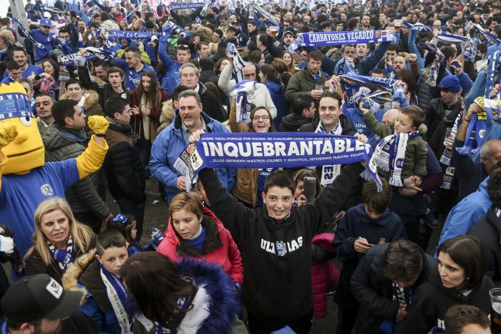 Fiesta de la APARO en el Carlos Tartiere