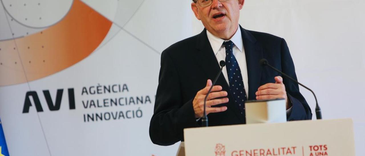 El presidente de la Generalitat, Ximo Puig, en Alicante