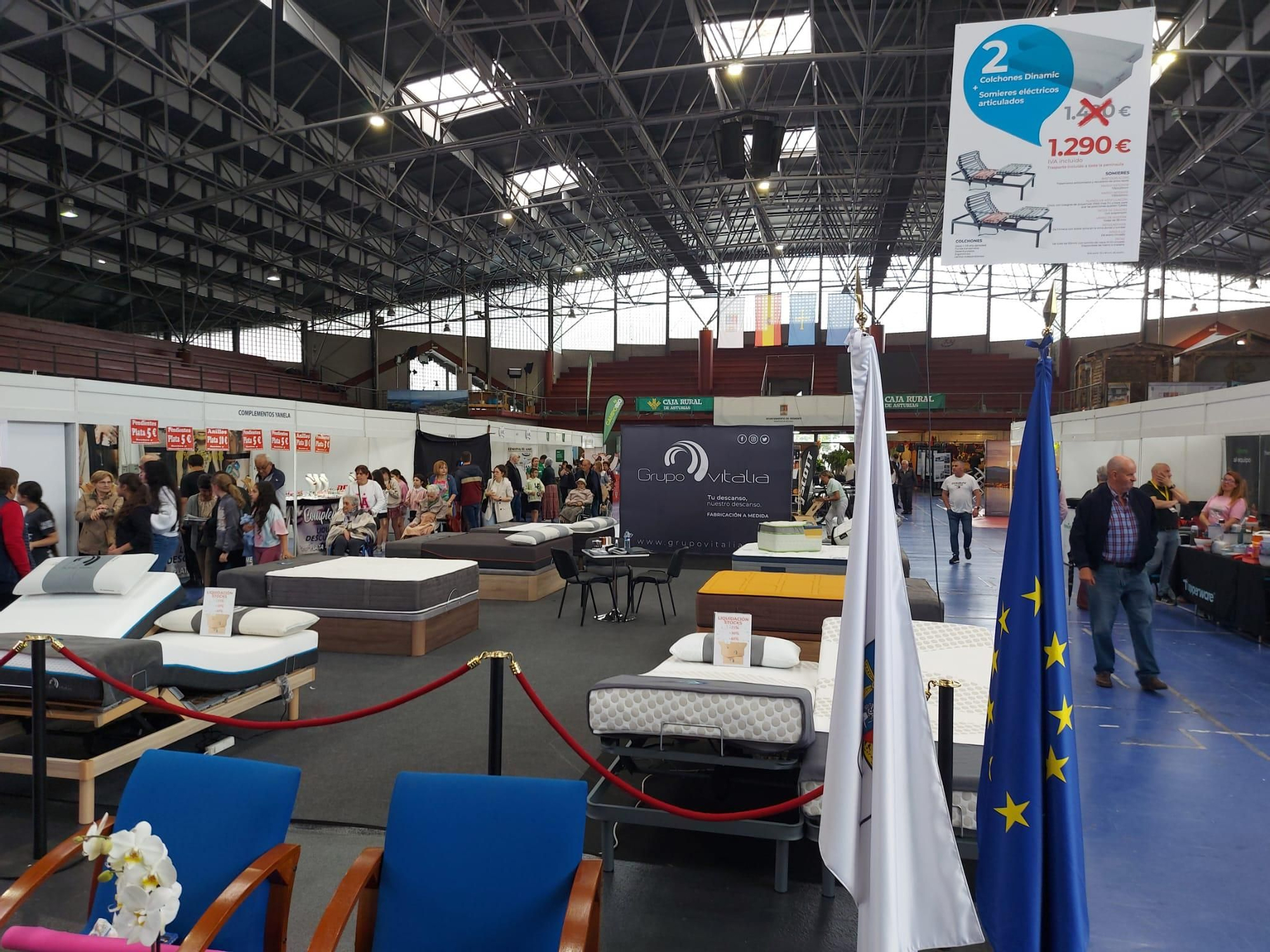 En imágenes: Así fue la primera jornada de la Feria de Muestras de Vegadeo
