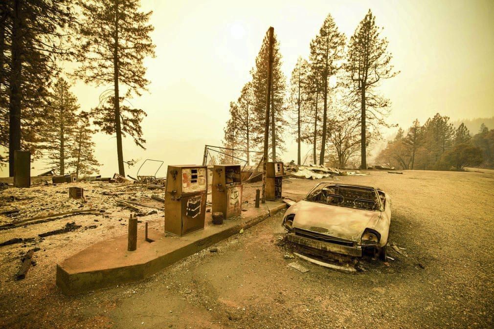 El devastador incendio de California en imágenes