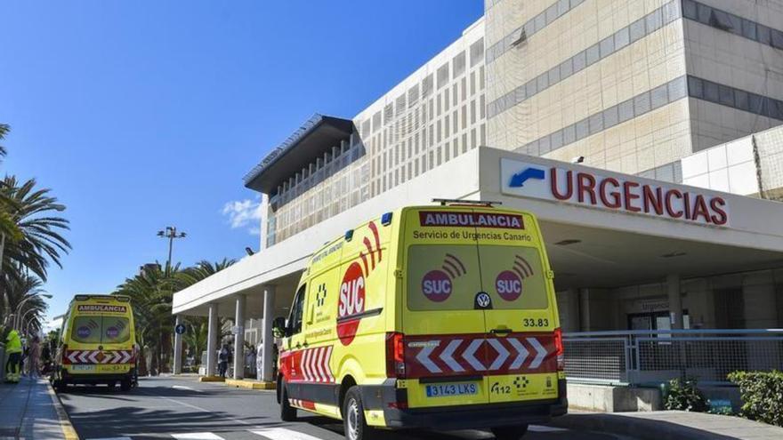 Hospitalizada una mujer afectada en un incendio en San Bartolomé de Tirajana