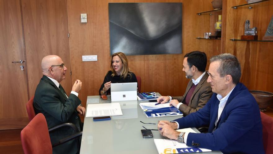 Óscar Izquierdo, Rosa Dávila, Lope Afonso y José Miguel Ruano.