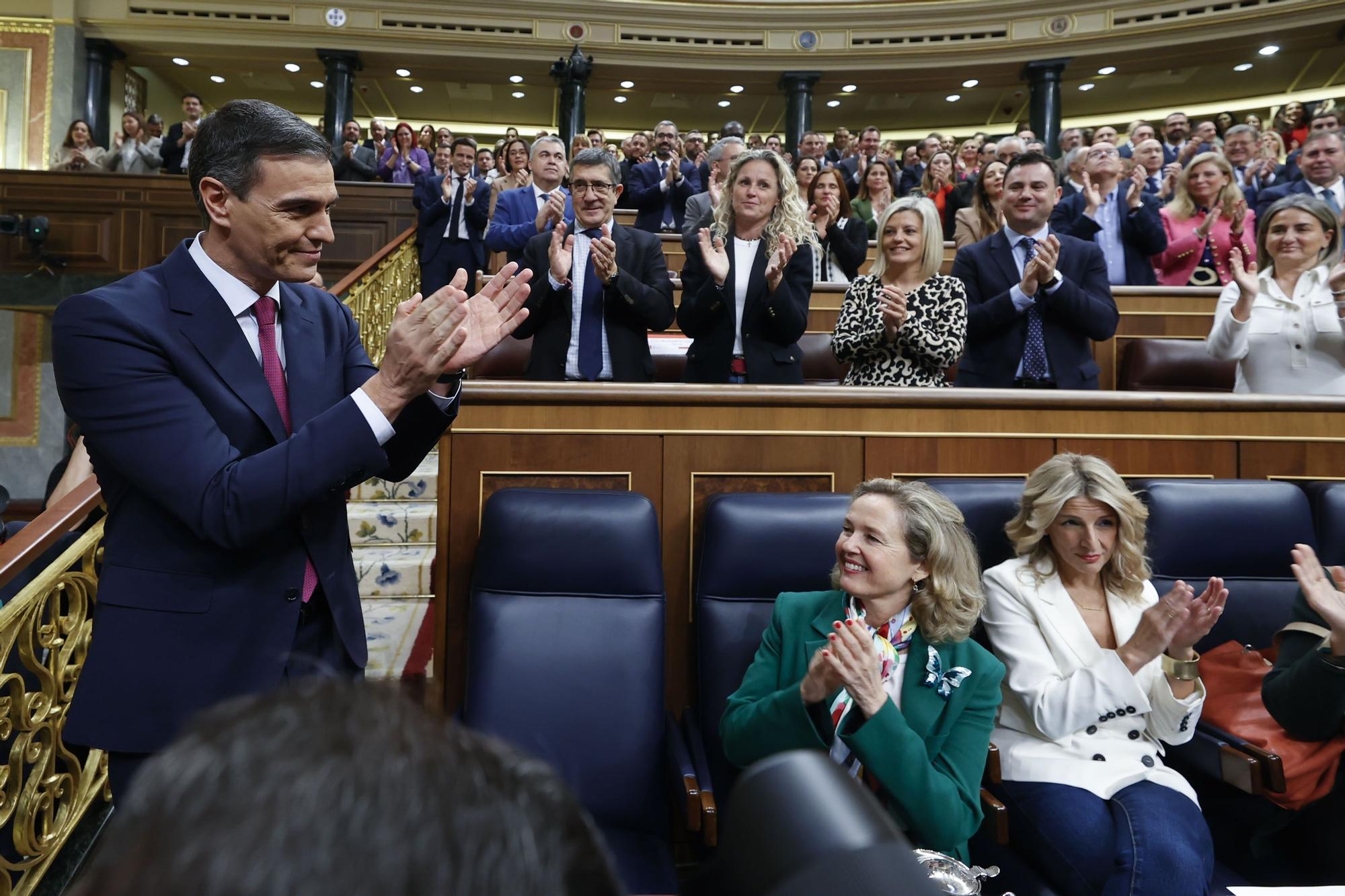 Sánchez expone este miércoles su nuevo plan de Gobierno en el debate de investidura