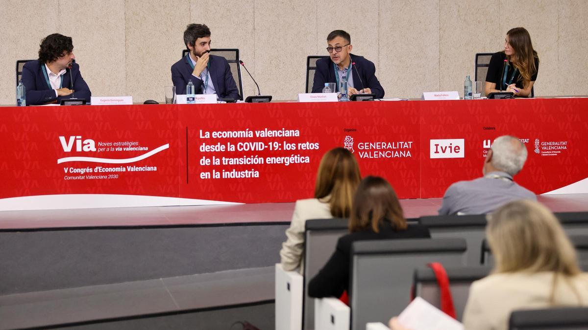El V Congreso de Economía Valenciana se celebró ayer en Castellón.