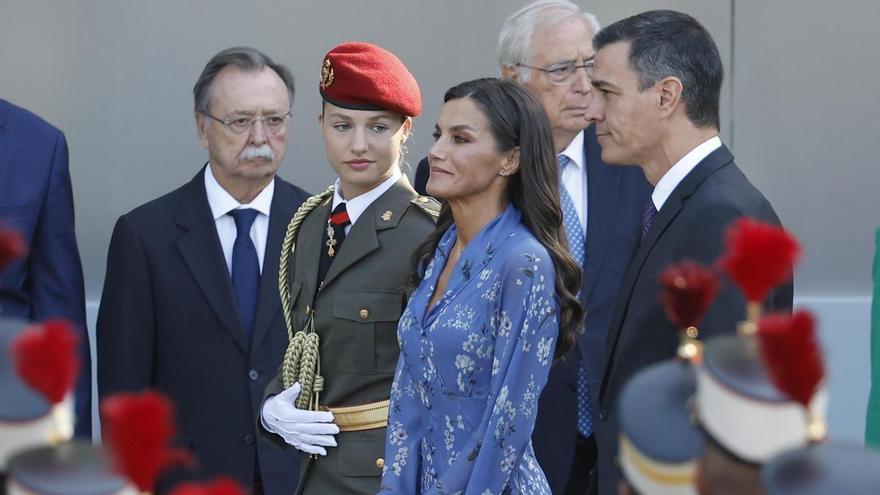 Nova xiulada a Pedro Sánchez en la desfilada militar del 12 d’octubre a Madrid