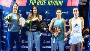 Las ganadoras del FIP Rise de Riad