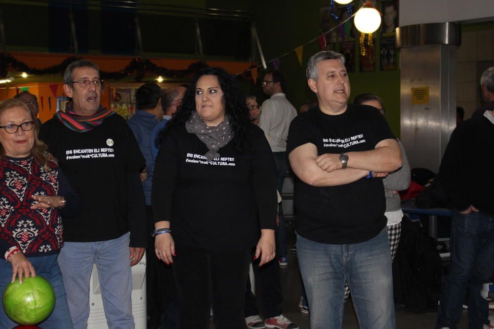 Campeonato de bolos de la fallera mayor de Valencia y la corte