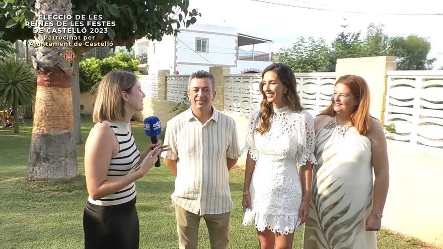 Claudia Arrufat entrevista a la futura reina, Selene Tarín, y a sus padres.