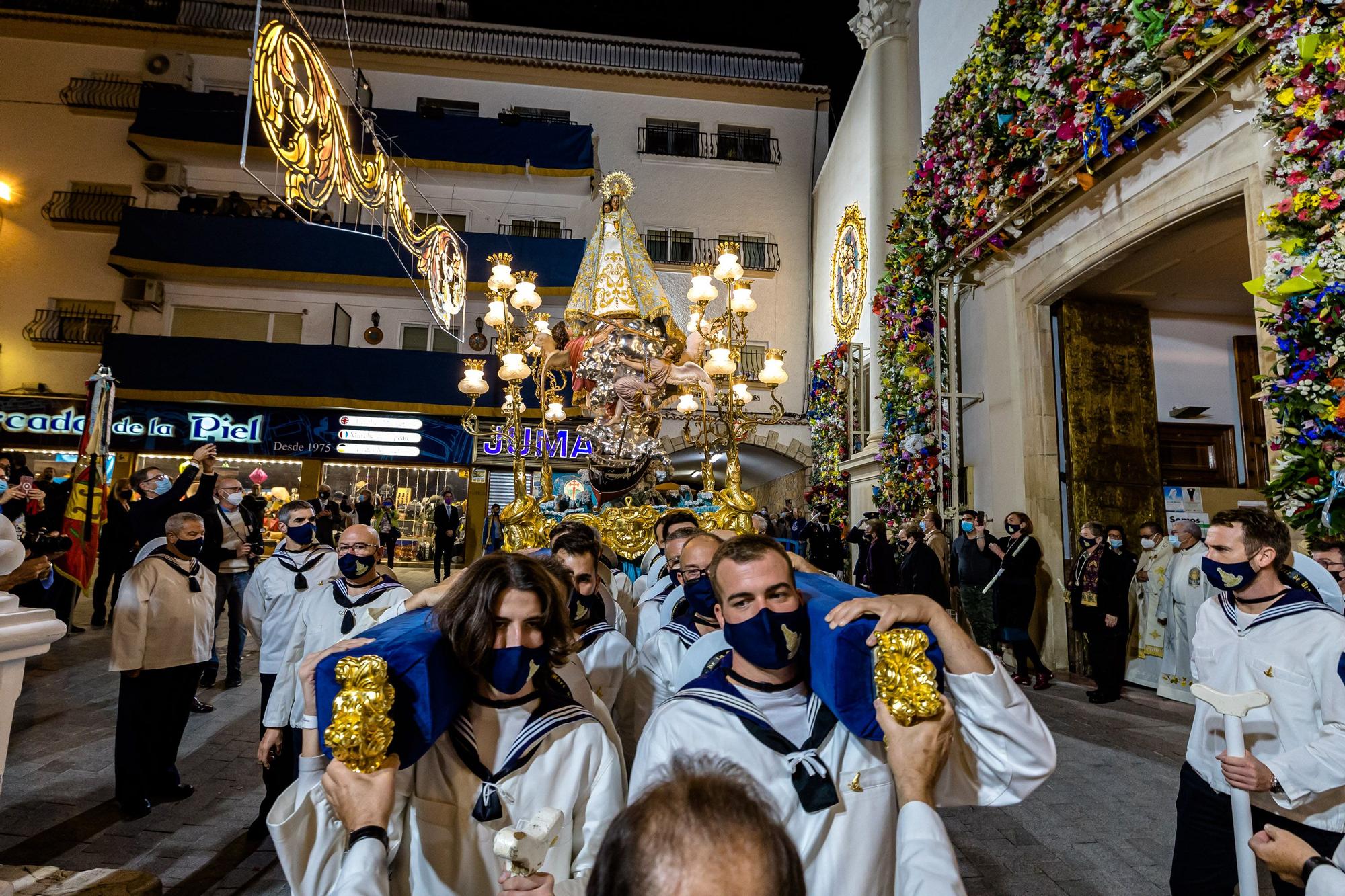 Fiestas de Benidorm: La Mare de Déu del Sofratge vuelve a las calles