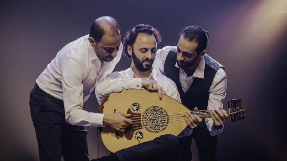 'Le Trio Joubran', protagonista del concierto solidario en Cáceres.