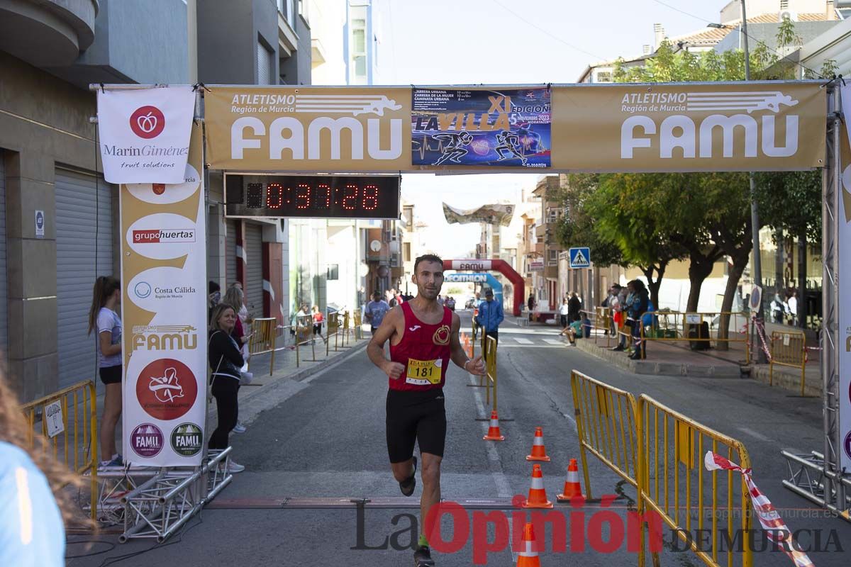 XI edición de la Carrera Urbana y Carrera de la Mujer La Villa de Moratalla, Gran Premio ‘Marín Giménez’