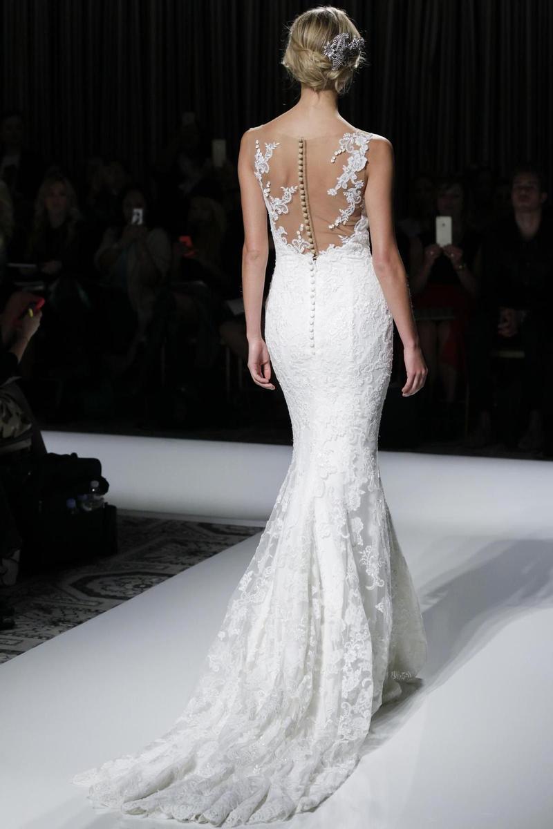 Pronovias New York Bridal Fashion Week 2015 vestido de encaje