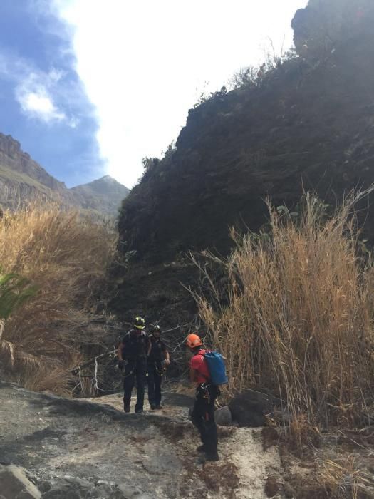 Senderista fallecido en Masca