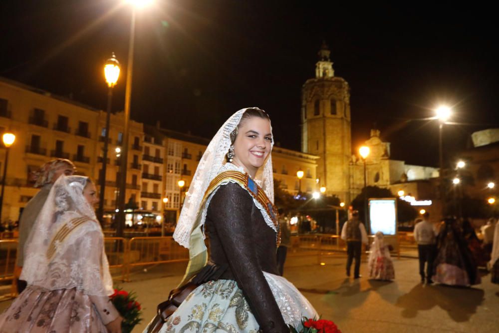 Desfile de Sandra Gómez en la Ofrenda