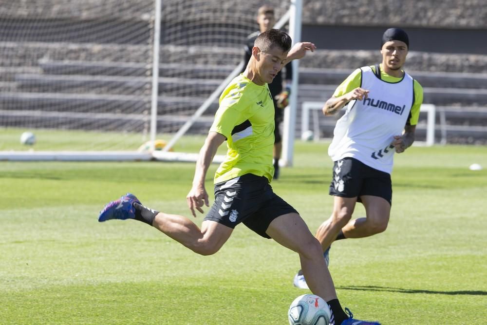 Entrenamiento de la UD Las Palmas.