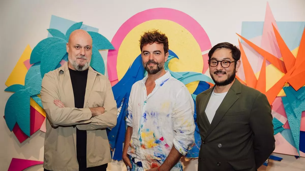 Lauro Samblás reinterpreta la identidad canaria en una intervención artística con IQOS