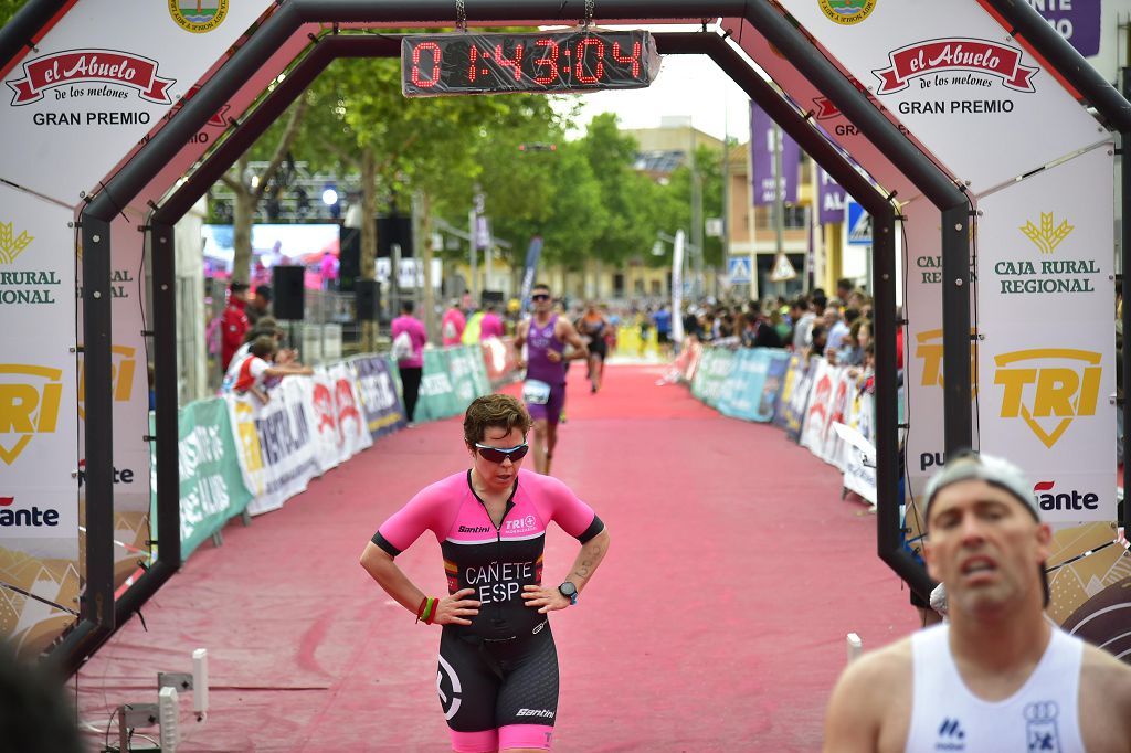 Llegada del triatlón de Fuente Álamo (I)