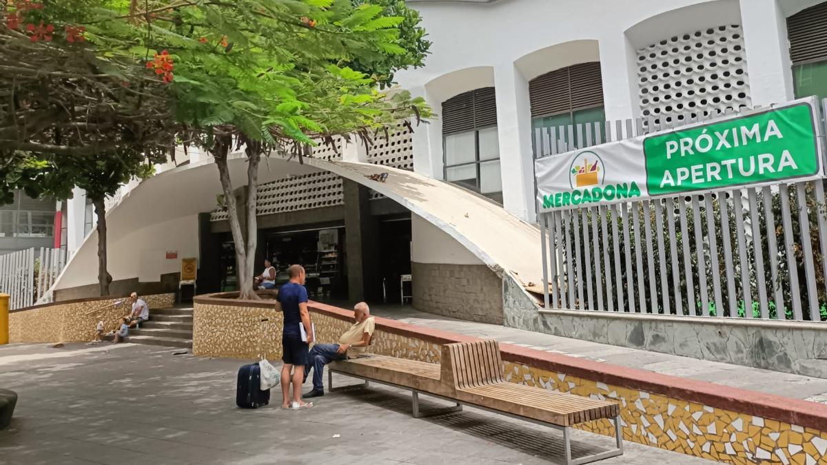 Obras en el nuevo Mercadona del Mercado Central