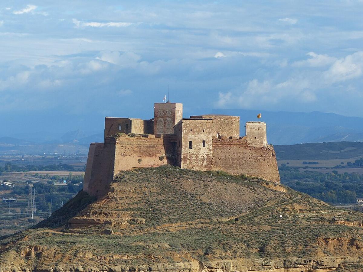 Castillo templario de Monzón
