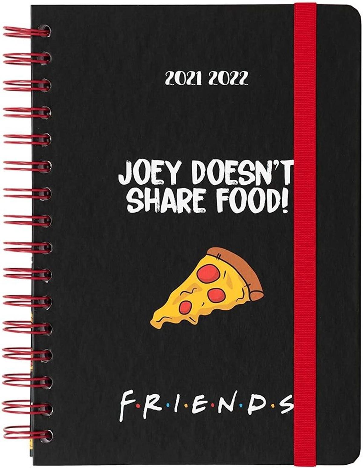 Agenda de Friends con lo que más nos gusta en el mundo: pizza
