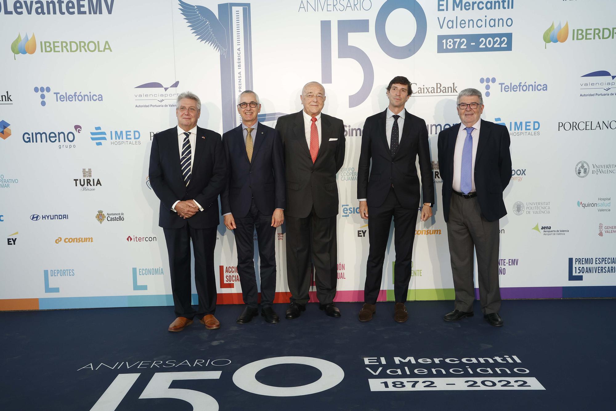 Todas las fotos de la gala de entrega de los premios Levante-EMV - 150 Aniversario