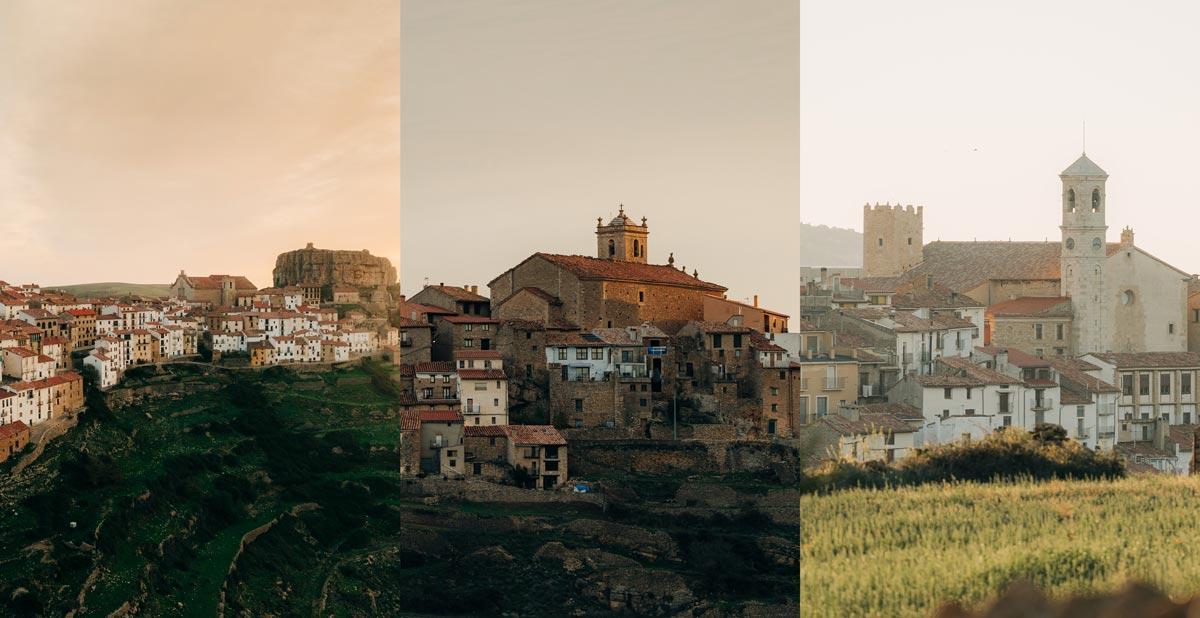 Ares, Vilafranca y Castellfort.