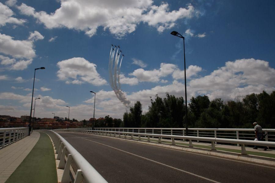 Ensayos de la Patrulla Águila en Zamora