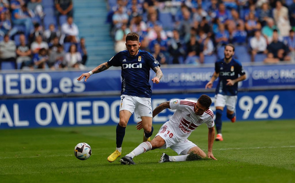 Las imágenes del partido Real Oviedo - FC Cartagena