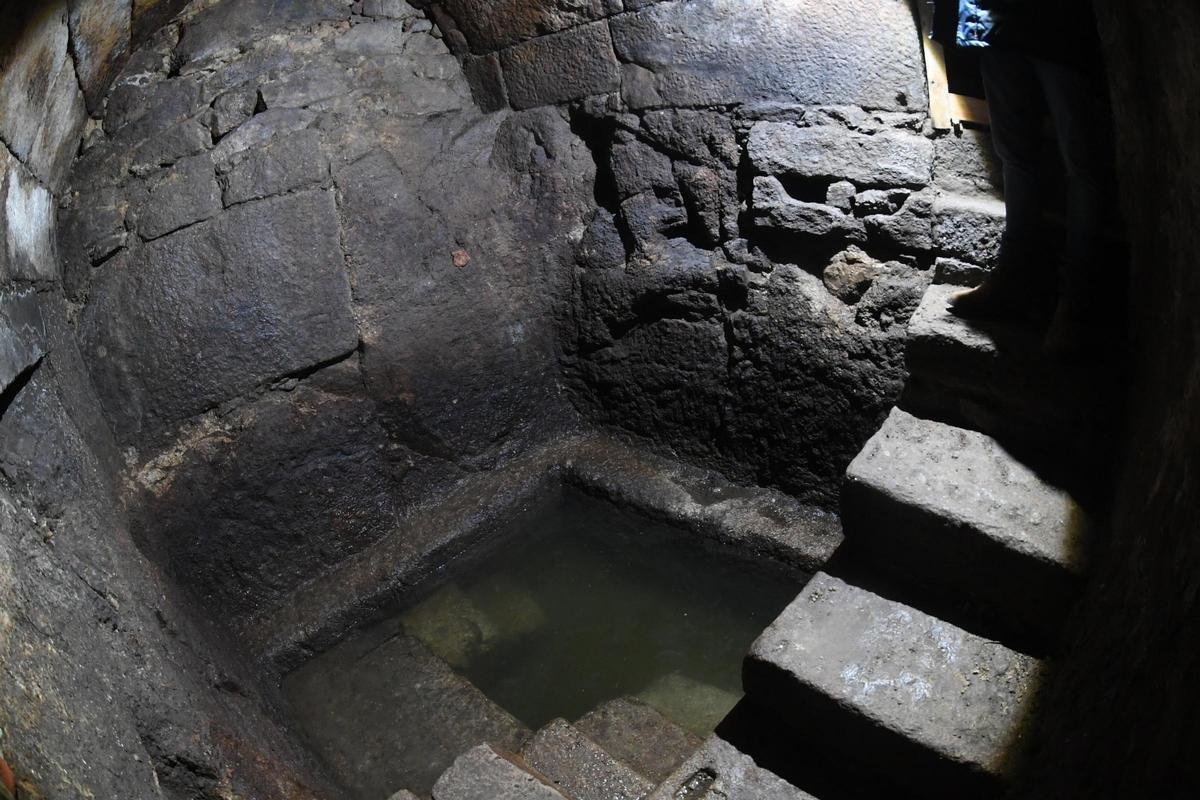 Una 'mikvé' en una casa de la calle Sinagoga de A Coruña