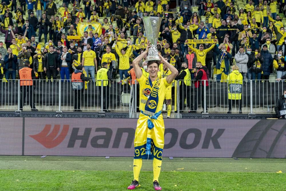 Así se vivió desde dentro la fiesta del Villarreal por ganar la Europa League