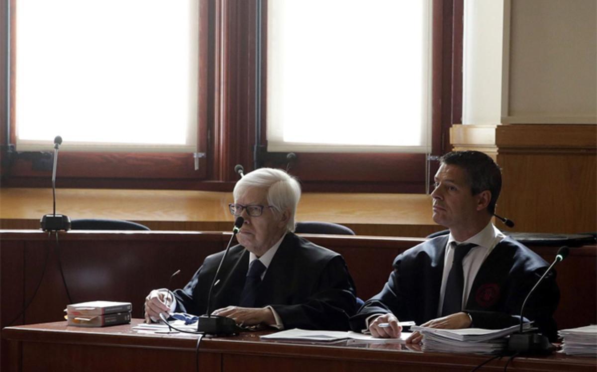 Enrique Bacigalupo y Javier Sánchez-Vera, abogados de Leo y Jorge Messi, respectivamente