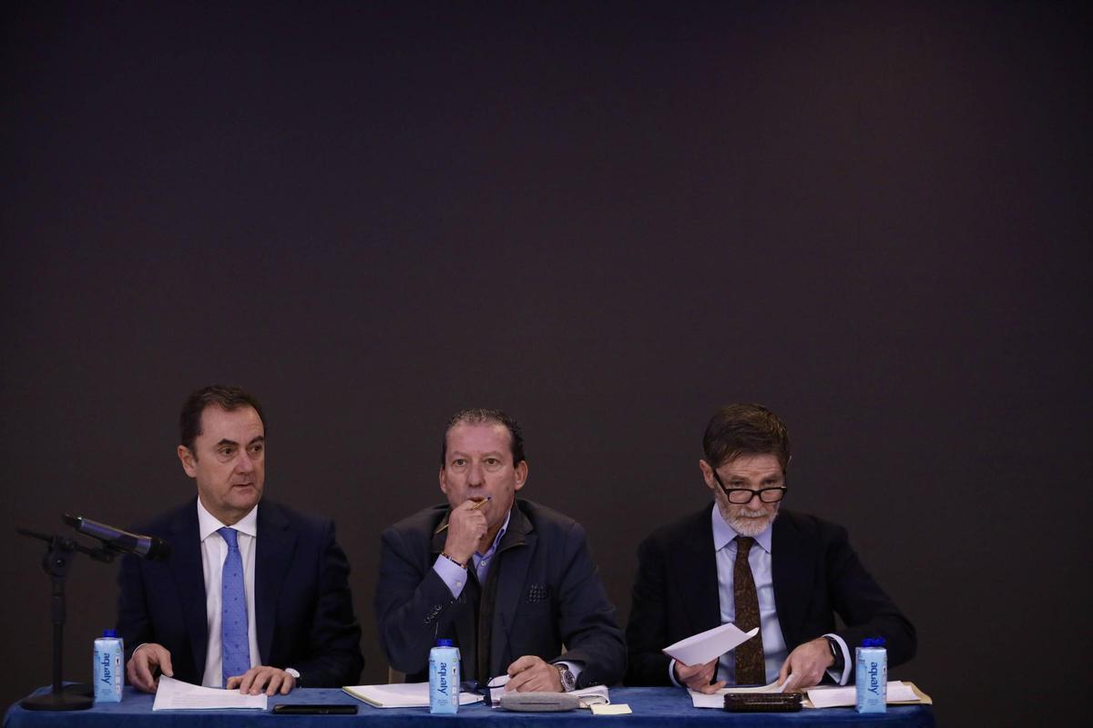 Comparecencia de José María Muñoz junto a su abogados en Uppery Club.