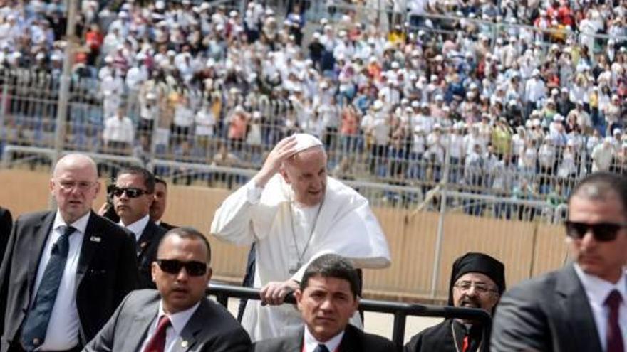 El papa Francesc, al Caire.