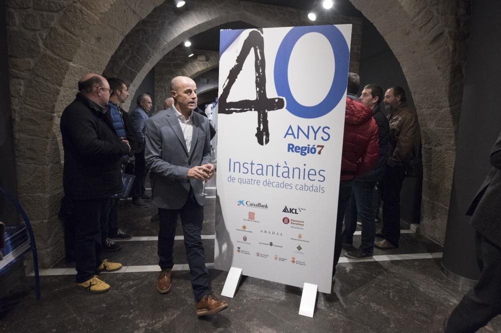 Regió7 exhibeix a Manresa 40 anys de compromís amb