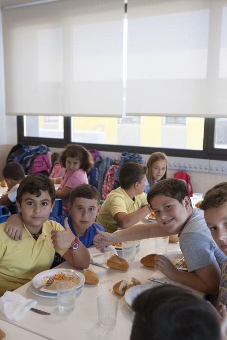 Comienzo del curso escolar en Oviedo