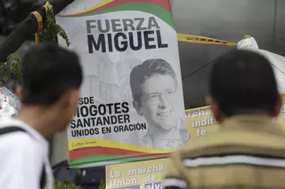 El senador colombiano Uribe Turbay en "condición crítica" tras sufrir una hemorragia en el sistema nervioso