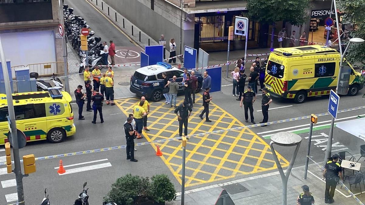 Vídeo: Maten d’un tret al cap un home al centre de Barcelona