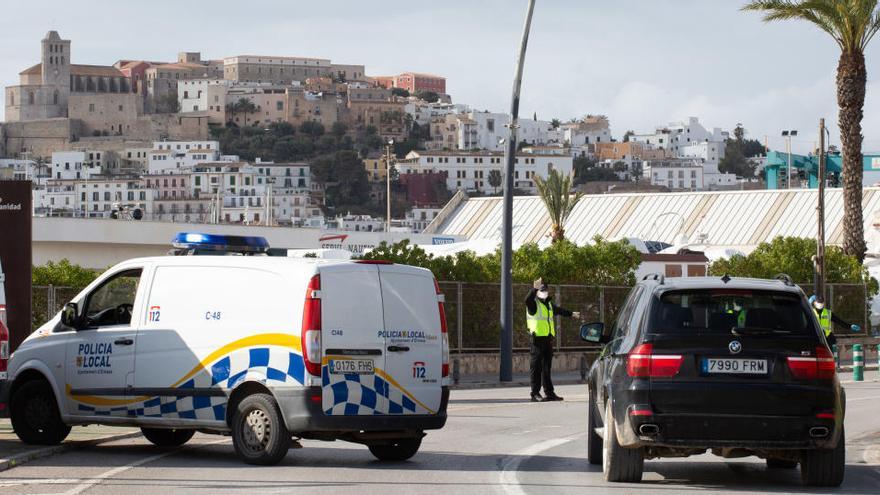 Imagen de archivo de la Policía Local de Ibiza. Foto: Vicent Marí