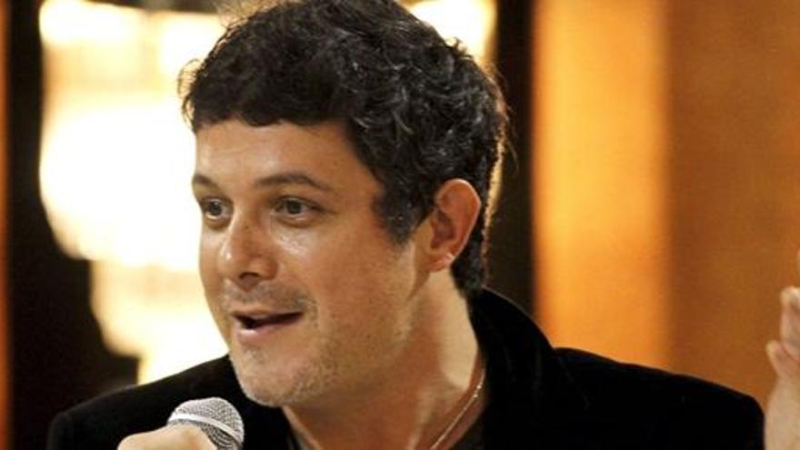 El cantante Alejandro Sanz.