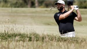 Jon Rahm, durante sus entrenamientos previos al US Open en el Los Ángeles Country Club. 