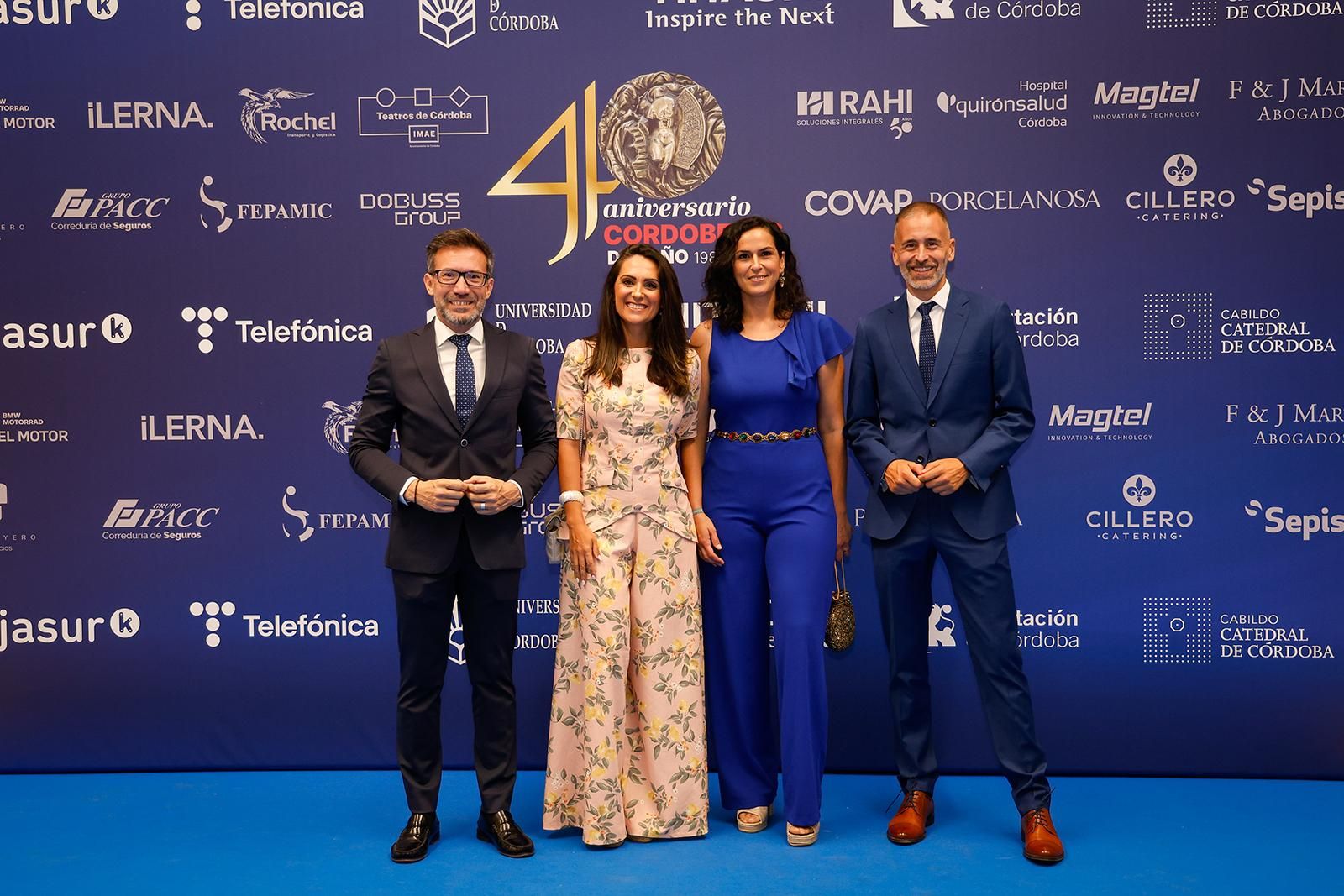 La gala del 40 aniversario de los Cordobeses del Año, en imágenes