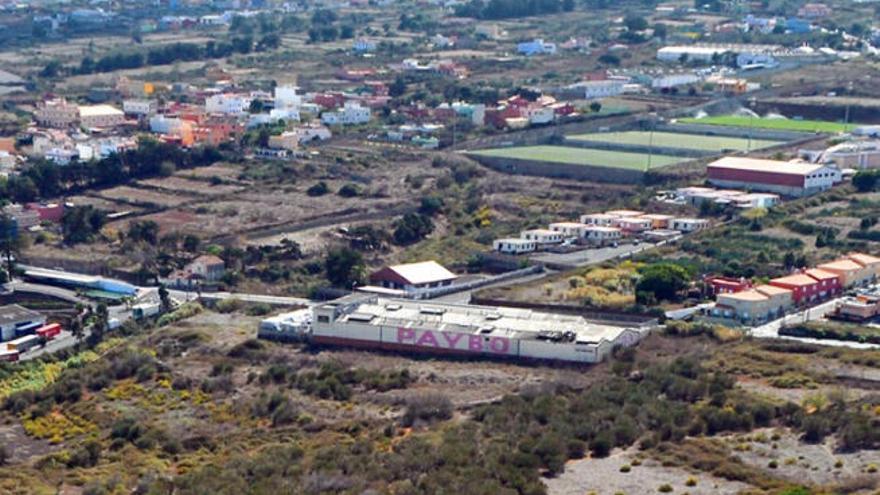 Las instalaciones de Panificadora Canaria Paybo SL, situadas en el núcleo lagunero de Geneto.