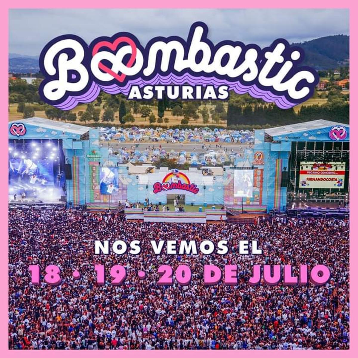 BOOMBASTIC ASTURIAS 2024 El Boombastic 2024 ya tiene fechas para Asturias