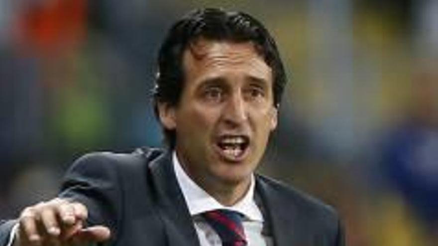 Emery, técnico del PSG.