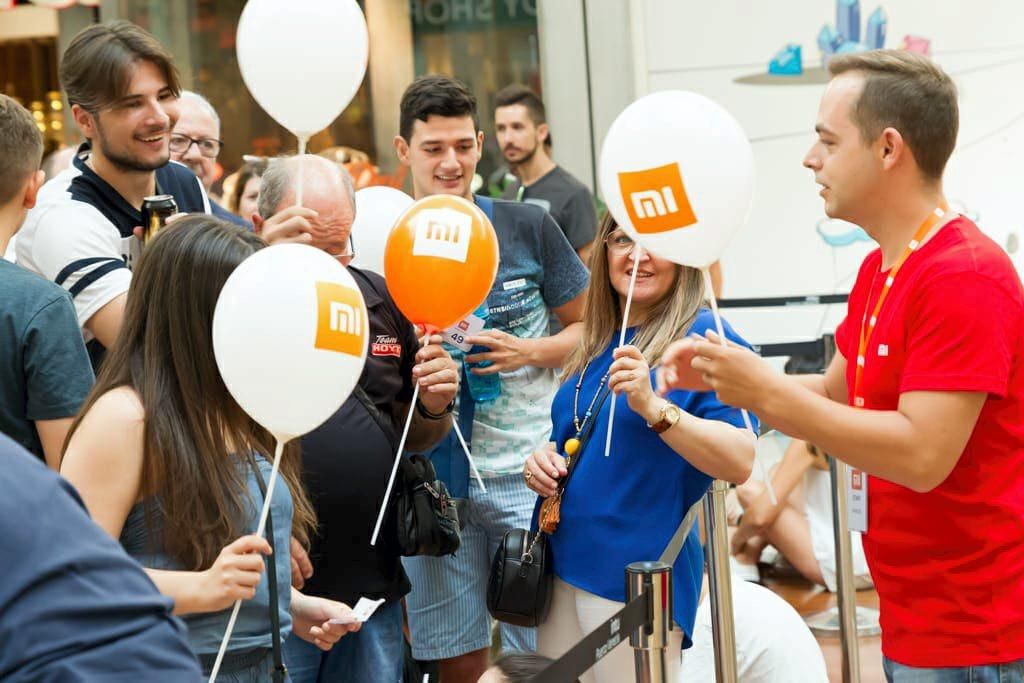 Inauguración de la tienda Xiaomi