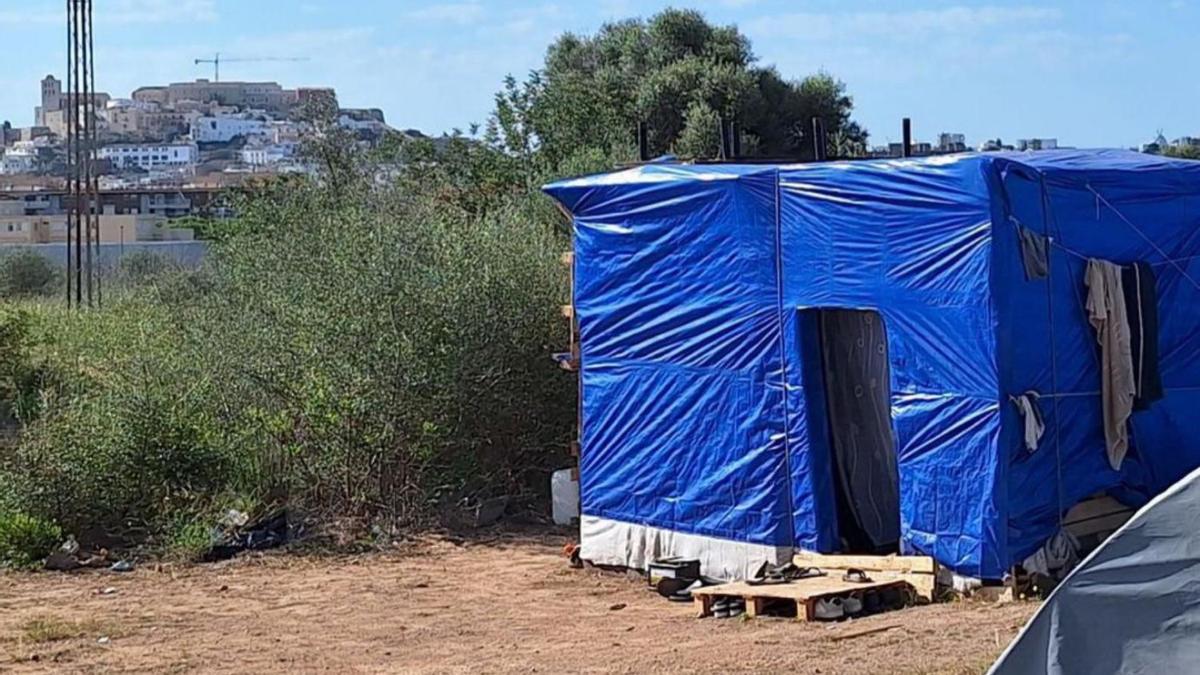 El chabolismo, un fenómeno que retrata el problema de la vivienda en Ibiza.
