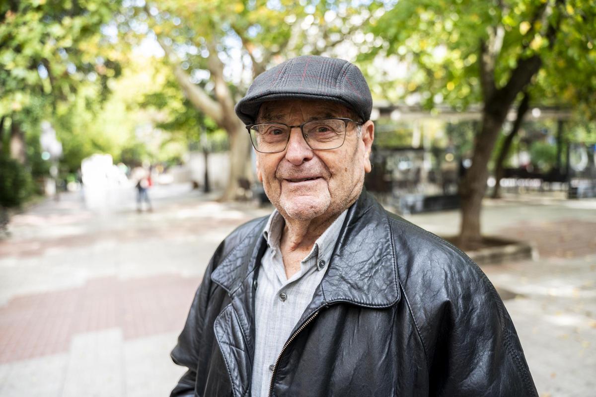 Manuel Clemente, a sus 92 años.