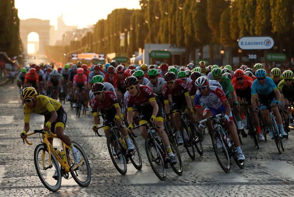 Tour de Francia: La 21ª etapa, en imágenes.