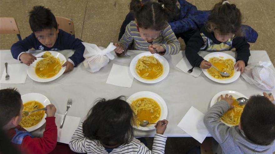 167 centros  prestan servicio de comedor escolar