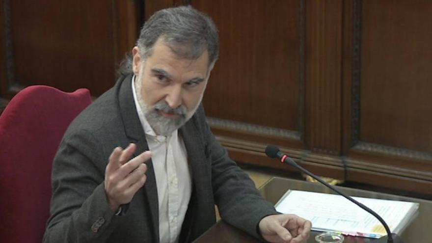 El president d&#039;Òmnium Cultural, Jordi Cuixart, al Suprem